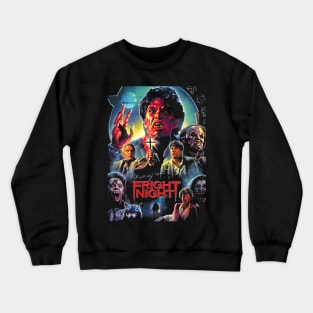 Fright Night Poster Vintage Crewneck Sweatshirt